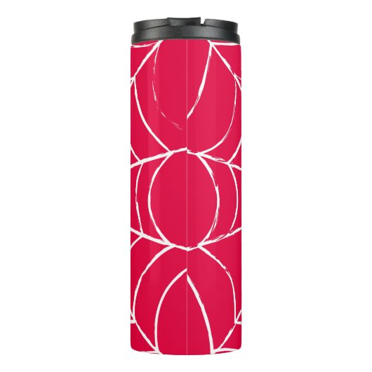 Roze Web Thermosbeker (Achterkant)