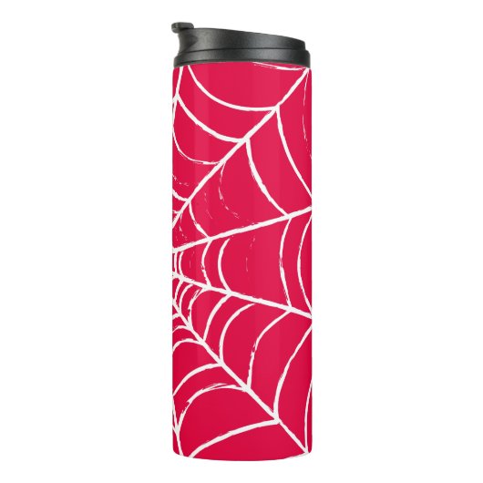 Roze Web Thermosbeker (Geroteerd rechts)