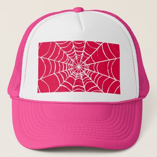 Roze Web Trucker Pet (Voorkant)