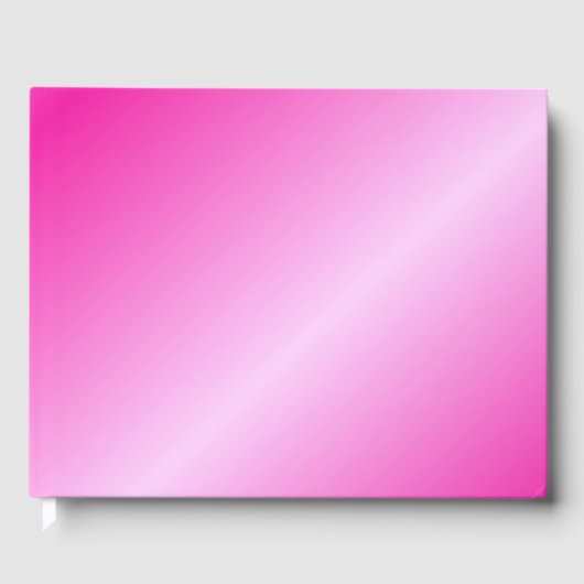 roze weddenschap, feestelijk decor, mooi gastenboek (Voorkant)