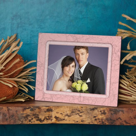 Roze weddenschap fotoplaat (Zijkant)