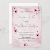 Roze weddenschappen kaart (Voorkant / Achterkant)