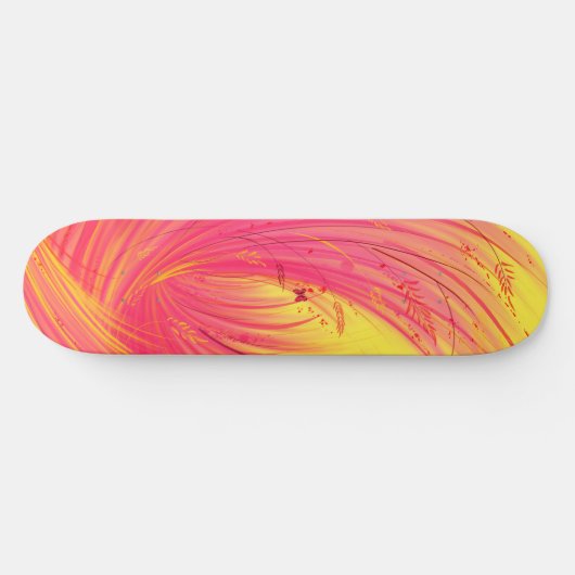 Roze wedow persoonlijk skateboard (Horizontaal)