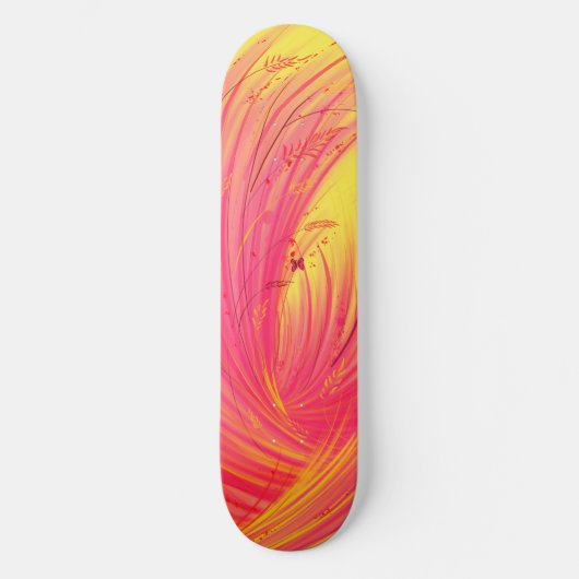 Roze wedow persoonlijk skateboard (Voorkant)