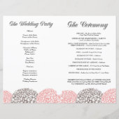  roze weduwenprogramma Boeket (Achterkant)