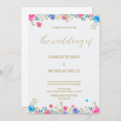 Roze weduwnaar-uitvindingen kaart (Voorkant / Achterkant)