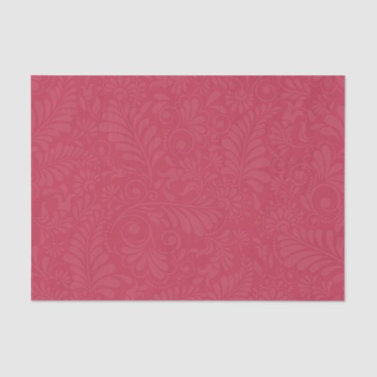 Roze weefsellijm Solid Color Self Pattern Tissuepapier (Voorkant)