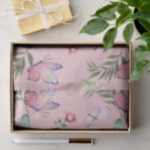 Roze weefselpapier tissuepapier (Geschenk)