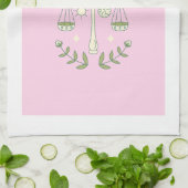 Roze Weegschaal, sterrenbeeld, sterrenbeeld Theedoek (Gevouwen)