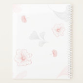 Roze weekblad 52 planner (Achterkant)