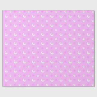 Roze weerwolf cadeaupapier