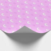 Roze weerwolf cadeaupapier (Hoek)