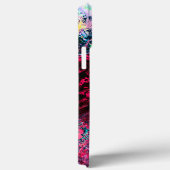 Roze welkomstverhoging die lijkt op rockkrater Case-Mate iPhone case (Achterkant / Rechts)