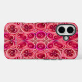 Roze wervel caleidoscoop patroon Case-Mate iPhone case (Achterkant (horizontaal))
