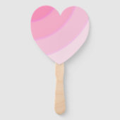 Roze wervelingen Set van ventilatoren Handwaaier (Achterkant)