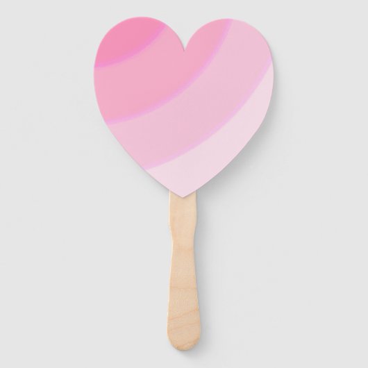 Roze wervelingen Set van ventilatoren Handwaaier (Achterkant)