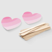 Roze wervelingen Set van ventilatoren Handwaaier (Niet-gemonteerd)