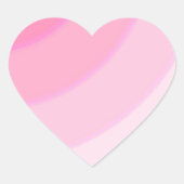 Roze wervelingen Sticker (Voorkant)