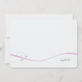 Roze wervelingen uitnodiging (Achterkant)