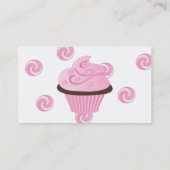 Roze wervelkolom visitekaartje (Achterkant)