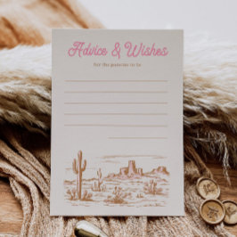 Roze Western advies voor Kaarten