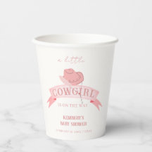 Roze Western Cowgirl Pet Baby shower