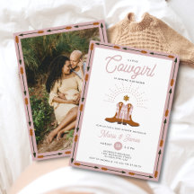 Roze Western Kleine Cowgirl Rodeo Baby shower