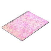 Roze Whimsical Journal Notitieboek (Linkerzijde)