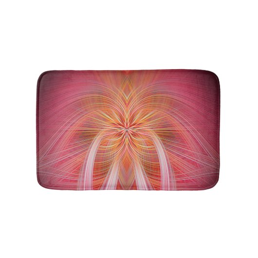 Roze whiskers badmat (Voorkant)