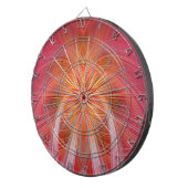 Roze whiskers dartbord (Voorkant Rechts)