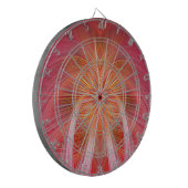Roze whiskers dartbord (Voorkant Links)