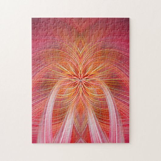 Roze whiskers legpuzzel (Verticaal)