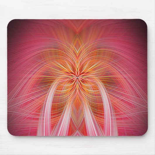 Roze whiskers muismat (Voorkant)