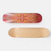 Roze whiskers persoonlijk skateboard (Horizontaal)