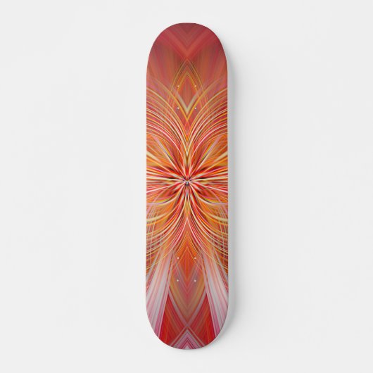 Roze whiskers persoonlijk skateboard (Voorkant)
