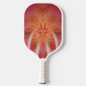 Roze whiskers pickleball paddle (Achterkant)