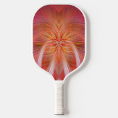 Roze whiskers pickleball paddle (Voorkant)