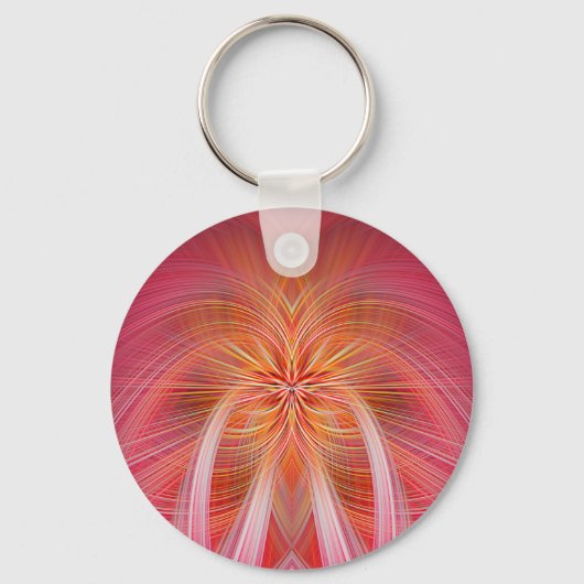 Roze whiskers sleutelhanger (Voorkant)