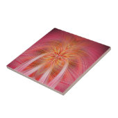 Roze whiskers tegeltje (Zijkant)