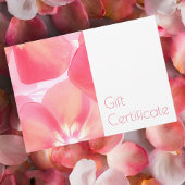Roze White Floral Cadeaubon