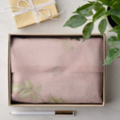 Roze & White Rose Bouquet Tissuepapier (Geschenk)
