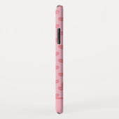 Roze wieg en hart zijn Fancy Case-Mate iPhone Case (Achterkant/rechts)
