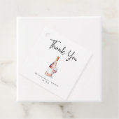 Roze Wijn Bruidsfeest Bedankt  Bedankjes Labels (In situ)