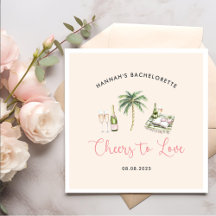 Roze wijn Country Bachelorette Weekend