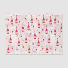 Roze wijn en harten (Design 12 Roze Serie)