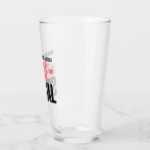 Roze wijn glas (Links)