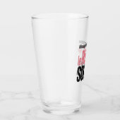 Roze wijn glas (Rechts)