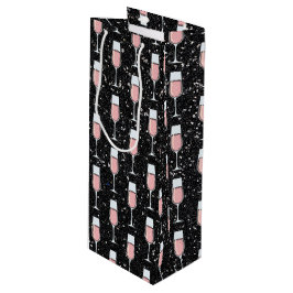 Roze Wijn Patroon Cadeautas
