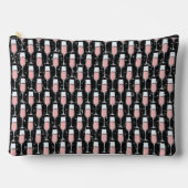 Roze Wijn Patroon Etui (Voorkant)