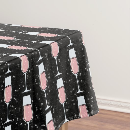 Roze Wijn Patroon Tafelkleed (Voorbeeld)